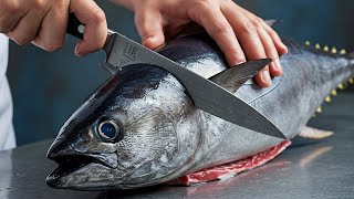 Clean & Fast Tuna Cut – Local Market Style