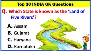 Top 30 INDIA GK Question and Answer | Gk Questions and Answers | GK Quiz | GK Question | GK GS