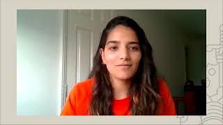 Goodwill ambassador Andy Woodward explains to member Bindiya Tapu why he became a mentor