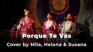 Porque Te Vas - Cover by Mila, Helana & Susana - Auroville Singing Festival 2025