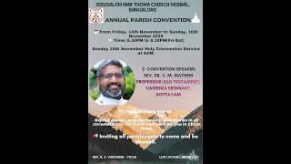 Parish Convention 2025 @ JMTC, Hebbal