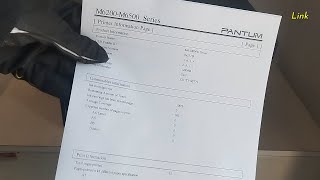 Printing Pantum M6500 Info Page explained by Darth Vader