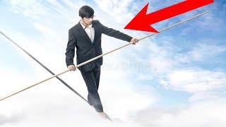 THE *HIGHEST* TIGHTROPE WALK OF ALL TIME *GONE WRONG*.