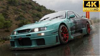 AQUI SÓ TEM NISSAN NA CHUVA! Campeonato da Temporada "Ao Infiniti e Além"  | Forza Horizon 5