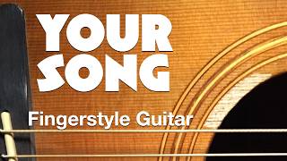 Michael J. Miles - Your Song - Elton John - Solo Fingerstyle Acoustic Guitar