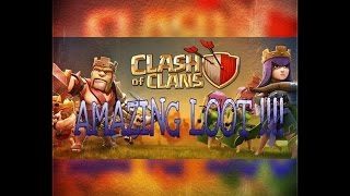 Clash of clans | Amazing loot!!!!