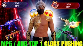 MP5 / AUG TOP 1 GLORY PUSHING FOR INDIA TITLE 🤯 | CS RANKED WEAPON GLORY PUSHING | STAR MOHIT GAMING