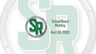 Sto-Rox School Board Meeting, 4/24/25