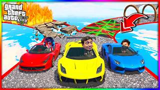 GTA 5 STUNT PARKOUR RACE