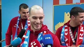 LJUBUŠKI DOČEKAO BRONČANE RUKOMETAŠE