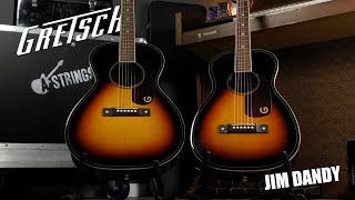 Fine 'n Dandy: The Gretsch Jim Dandy Solid Top Acoustics