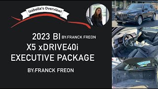 2023 BMW X5 xDrive40i w/ Executive Package | Pumpkin Fine Cars