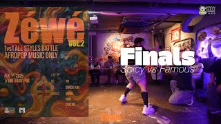 Spicy vs Famous | 결승 FinalsㅣZéwé vol. 2 (Aug, 2025)
