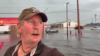 Streets Flooding in Cheyenne, WY