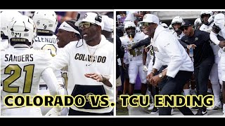 🏈💥Coach Prime Deion Sanders Colorado Buffs defeat TCU 45-42 I Final Ending (Texas) 🏈💥