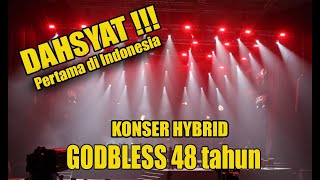 Dahsyatnya Konser Hybrid dimasa Pandemi - GODBLESS 48 tahun - Menjilat Matahari - bis kota