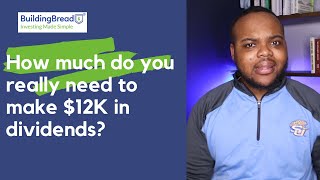 Living Off Dividends - How Much Money Do You Really Need? | Living Off the Dividends
