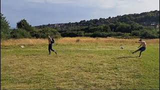 Pepe takes a kick at Foot Golf