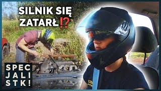 KONIECZNE BYŁO ZEPCHNIĘCIE SAMOCHODU NA BOK TORU WYŚCIGOWEGO ❗😮  | Specjalistki