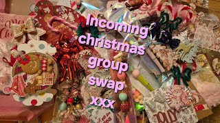 Incoming christmas group swap hosted by Ann.xxx