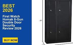 First Watch  Homak 8-Gun Double Door Security Review 2026