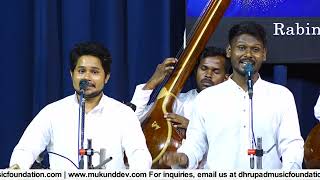Kunjana me rachyo raas DHRUPAD by GuruShri Mukund Dev & his Disciple Surya, Durgesh, Udit and Monali
