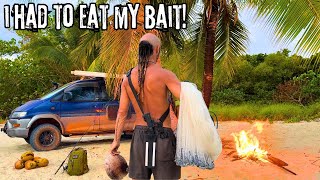 I'm a BUSHMAN Living on Fish and Coconuts!