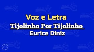 TIJOLINHO POR TIJOLINHO - LETRA - EURICE DINIZ 