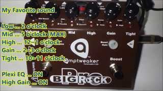 Amptweaker - BigRock Pro - sound check for Metal