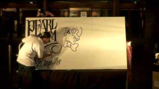 MAXX242 Live Painting for Pearl Jam