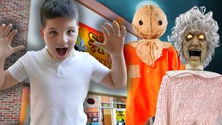 SPIRIT HALLOWEEN Adventure with Caleb and Friends! 🎃 The BIGGEST Halloween Store