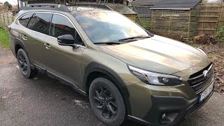 Test Driving the Subaru Outback 2.5i CVT 2022 🧐 (ENG)