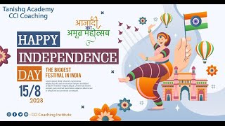 77th Independence Day Celebration By Tanishq Academy & CCI Coaching Kota