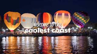 Postcard of Love. Welcome to the Coolest Coast.