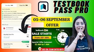 TEXTBOOK OFFERS TODAY || TEXTBOOK PRO PASS COUPON CODE || TESTBOOK TEACHER'S DAY OFFER #testbook 