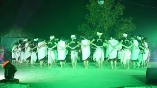 Assam University Diphu Campus Demonstrating Karbi Cultural Dance during 44th KYF, 2018