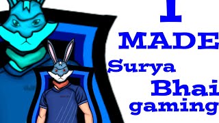 how to make logo like Surya Bhai GAMING