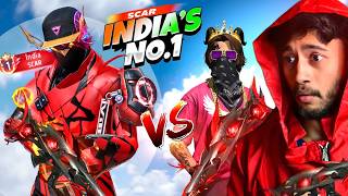 India's No. 1 Scar Grandmaster Player Vs Badge99 😱 Free Fire Max