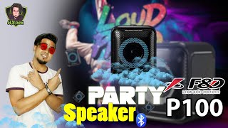 The best Bluetooth party speaker under budget, F&D FA100!!!