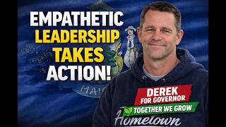 What Does Empathy in Leadership Look Like? | Maine Governor Candidate Derek on DHHS Reform