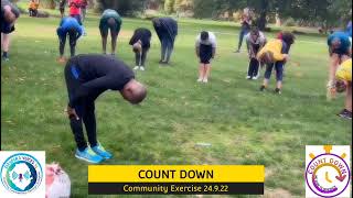 COUNT DOWN Community Exercise 24.9.2022