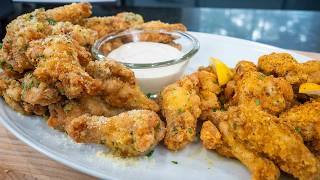 Lemon & Garlic Parmesan Wings Made Easy w/ @MrMakeItHappen