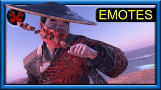 Ghost of Tsushima: Legends All Emotes