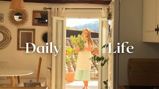 A Cozy Day in Our Village: Chestnut Cake, Bay Leaves & A Sunset by the Sea