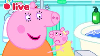 🔴 LIVE: Cutest Baby Evie Episode 🍼 Peppa Pig Best Big Sister Moments✨Kids Cartoons 🐷 FULL Episodes
