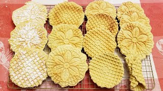 Pizzelle, mama's recipe  - the Italian Classic Cookie!