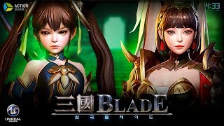 Three Kingdoms Blade (삼국블레이드) - Characters Preview & Gameplay - Mobile - F2P - KR
