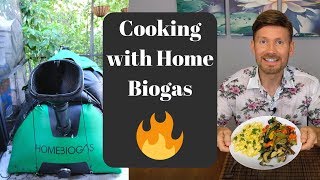 Cooking with Home Biogas- Turn Your Waste into Energy!