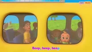 The Wheels on The Bus Song | Tiny Tales | Nursery Rhymes & Kids Songs