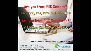 Computer Training in Bangalore